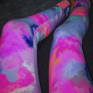 High Waisted PINK Leggings